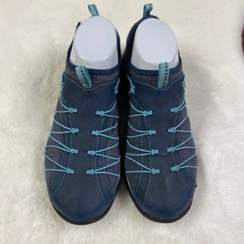 Jambu Spirit Encore Sneaker Navy/Iceberg Burnished Vegan/Neoprene size 8.5